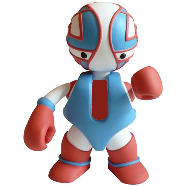 Robolucha Red/White/Blue by Mekazoo