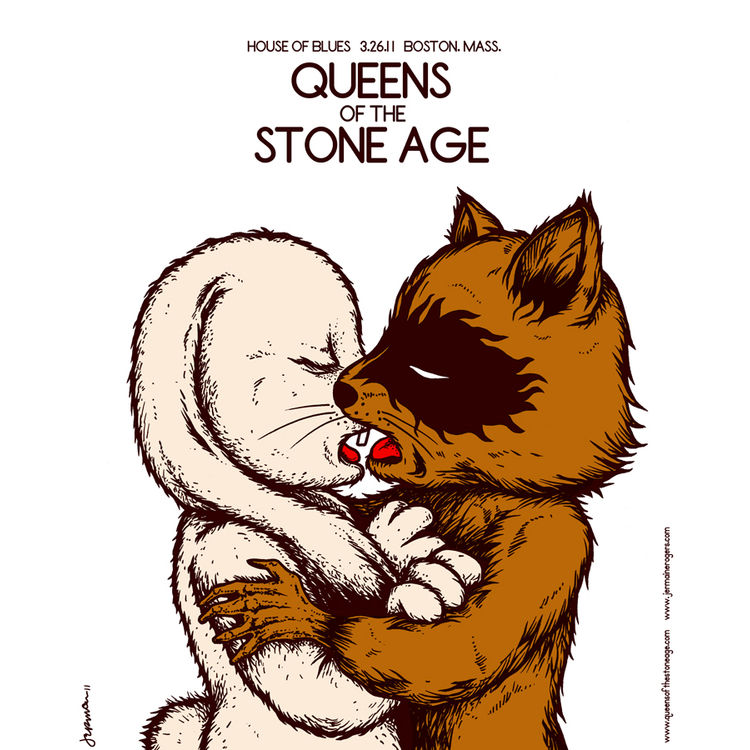 Queens Of The Stone Age - Boston, MA, 2011 by Jermaine Rogers
