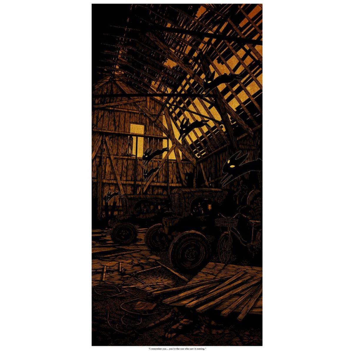 I remember you ...you’re the one who saw it coming