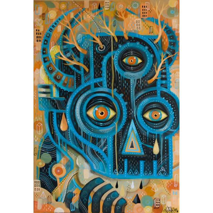 Cubik Skull by Niark1 (Sebastien Feraut)