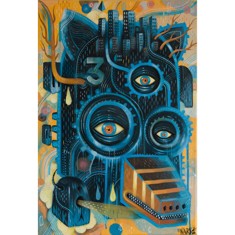 Cubik Wolf by Niark1 (Sebastien Feraut)