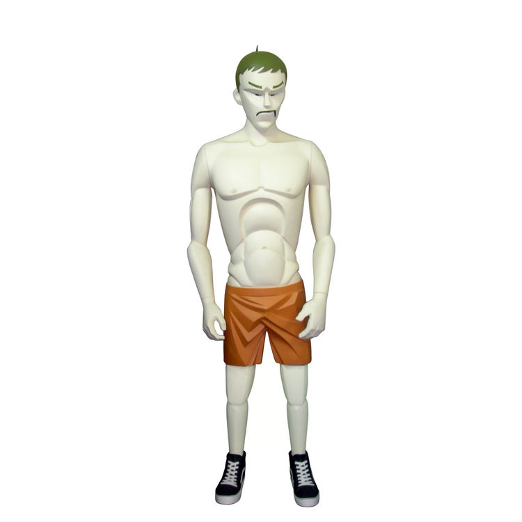Flake, Fluid and Float 1:1 (lifesize) by Coarse
