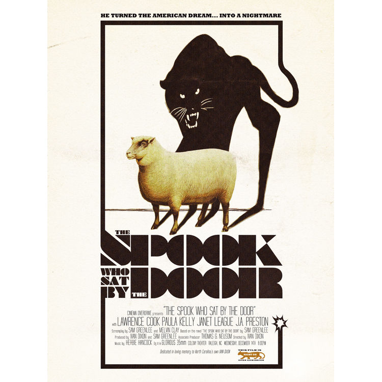 THE SPOOK WHO SAT BY THE DOOR by Jay Shaw (Iron Jaiden)