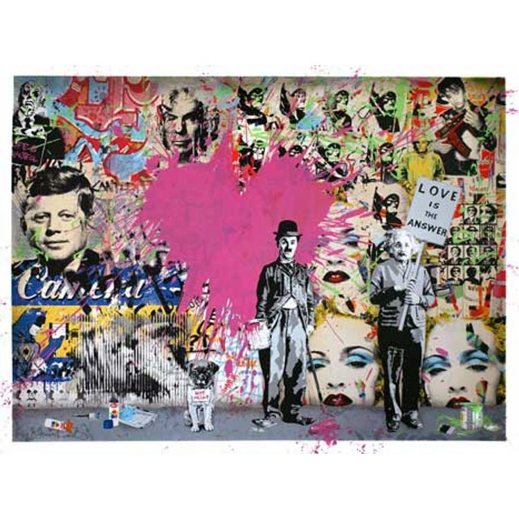 Juztapose by Mr. Brainwash