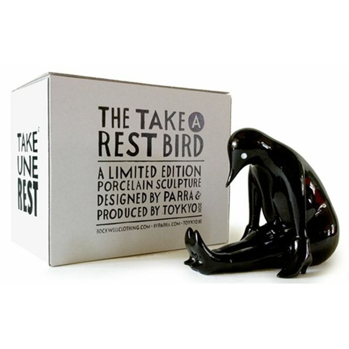 Take a Rest Bird - Black