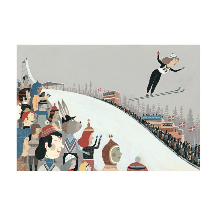 Ski Jump by Bjørn Rune Lie