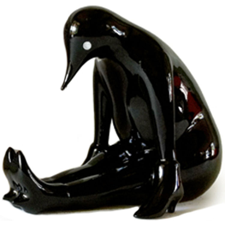 Take a Rest Bird - Black by Parra