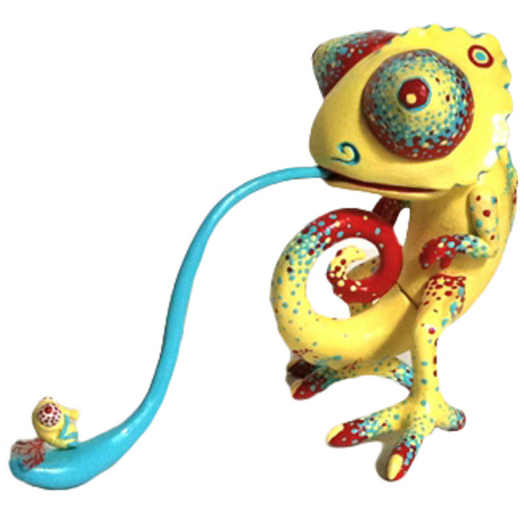 Chameleon - Yellow by SeriouslySillyK (Kathleen Voigt)