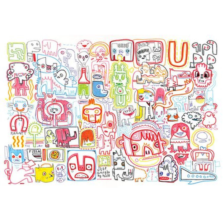 Nineteen Something or Other by Jon Burgerman