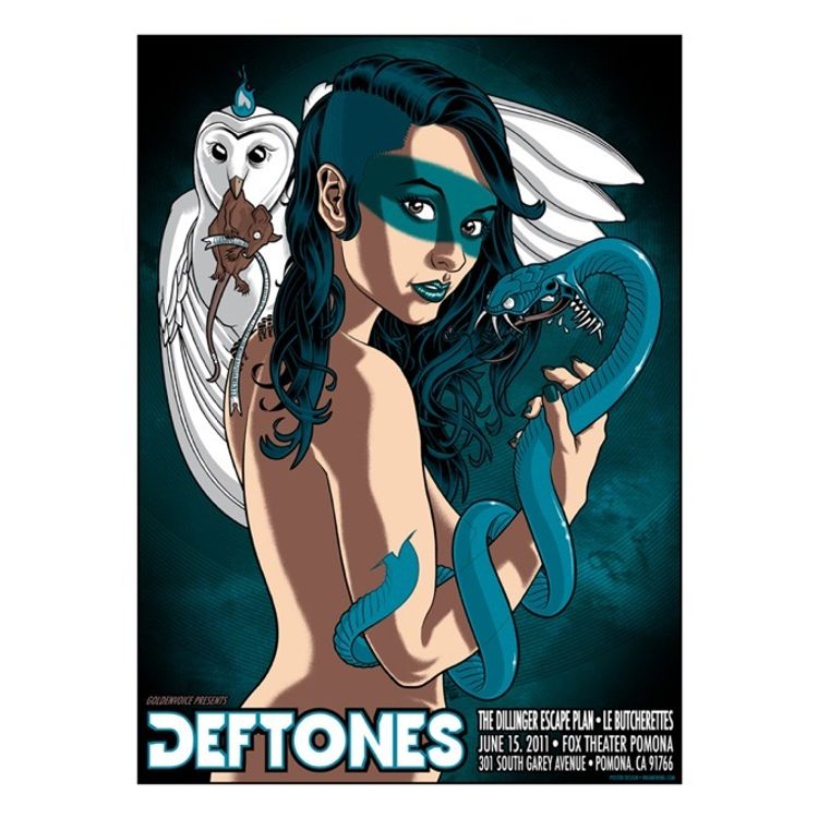 Deftones - Pomona, CA 2011 by Brian Ewing