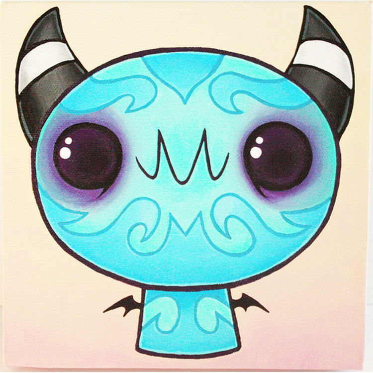 Blueberry Monster by Emily Decay