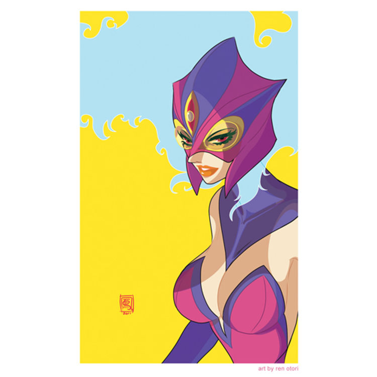 Lady Maxx painting by Ren Otori