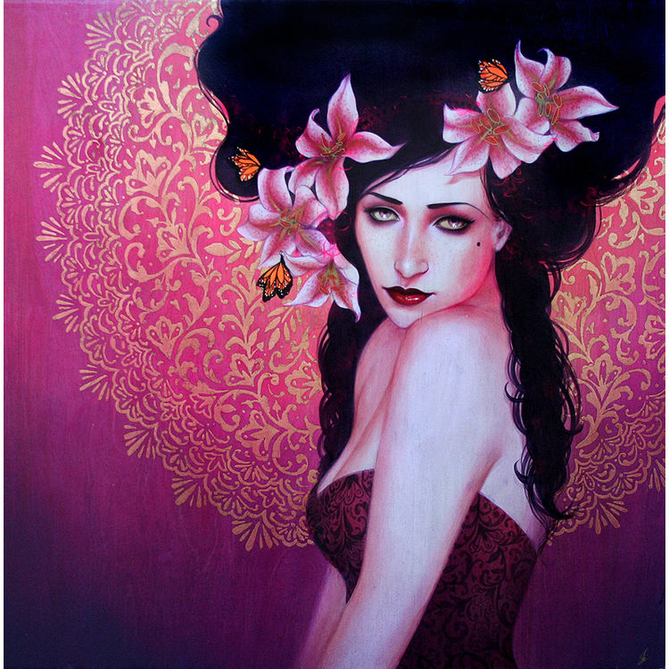 Lilac Lily by Sylvia Ji