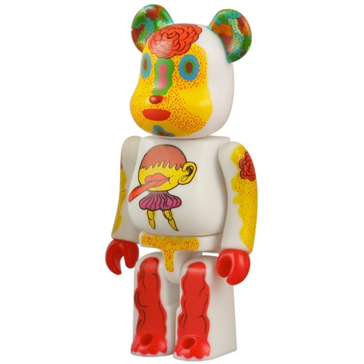 BWWT Set E - Keiichi Tanaami 100% Be@rbrick by Keiichi Tanaami