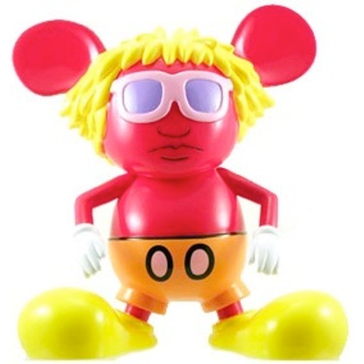 Andy Mouse - Red by Keith Haring