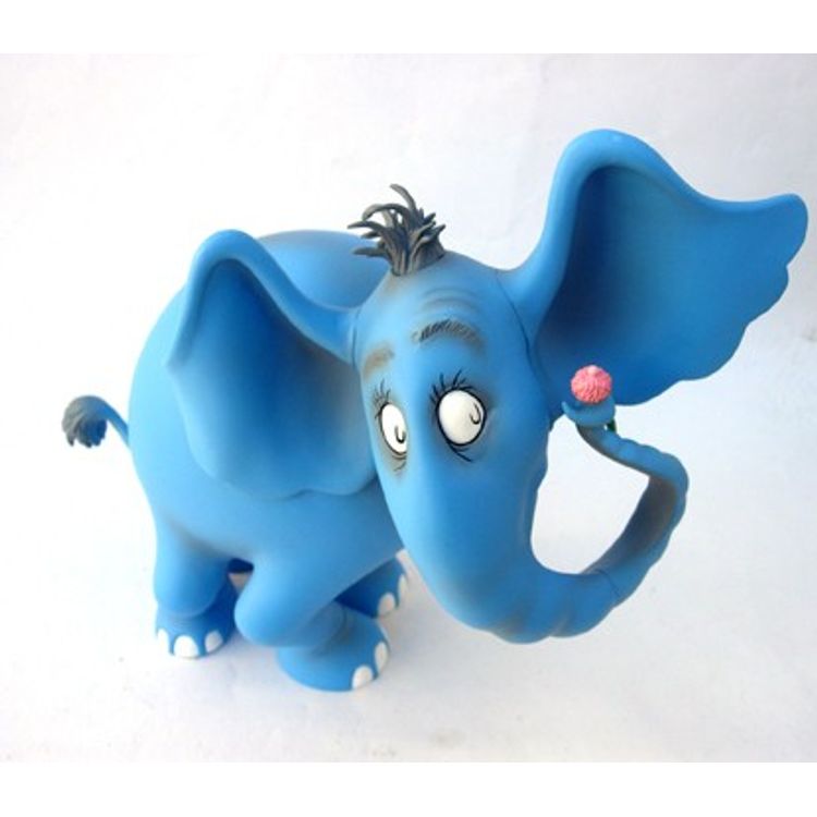 Horton (blue) by Dr. Suess