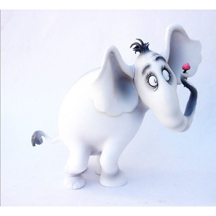 Horton (white) by Dr. Suess