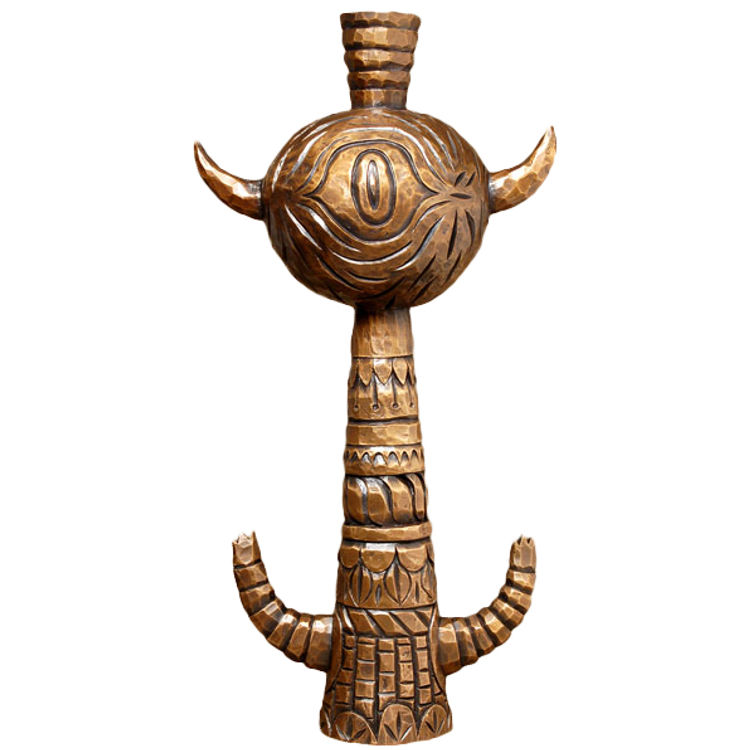 Cyclops Totem by Tim Biskup