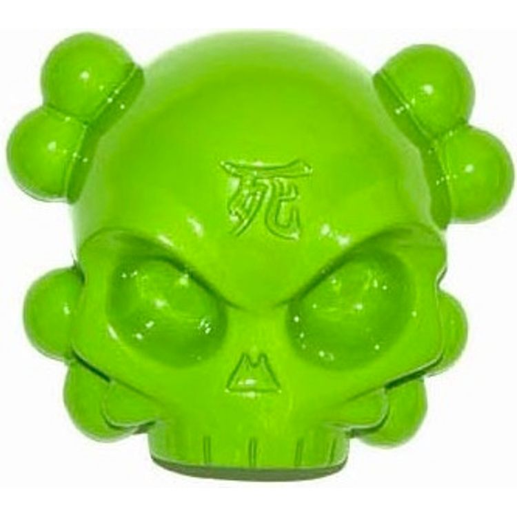 Bronze Skullhead - Spring Green by Huck Gee