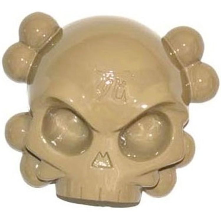 Bronze Skullhead - Tan by Huck Gee