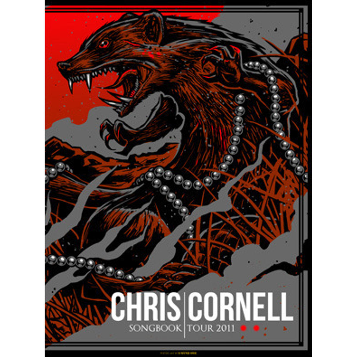 Chris Cornell - Songbook Tour 2011 (Mongoose Silver)