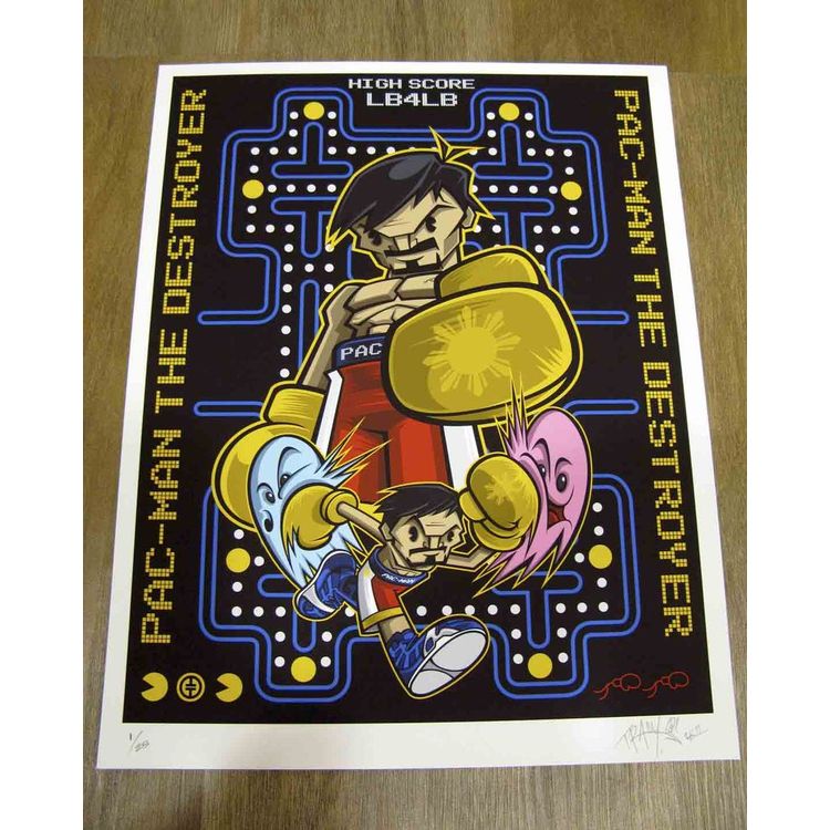Pac-Man The Destroyer by Tracy Tubera