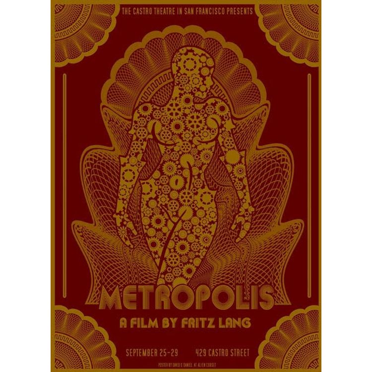 Metropolis (Red Variant) by David O’Daniel