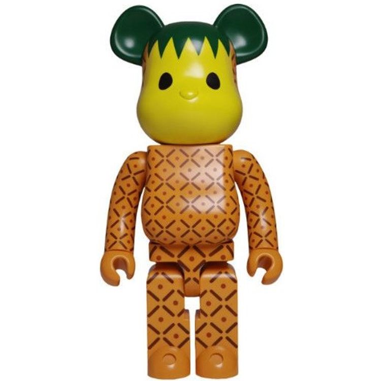 1000% Pineapple Clot Bearbrick by CLOT