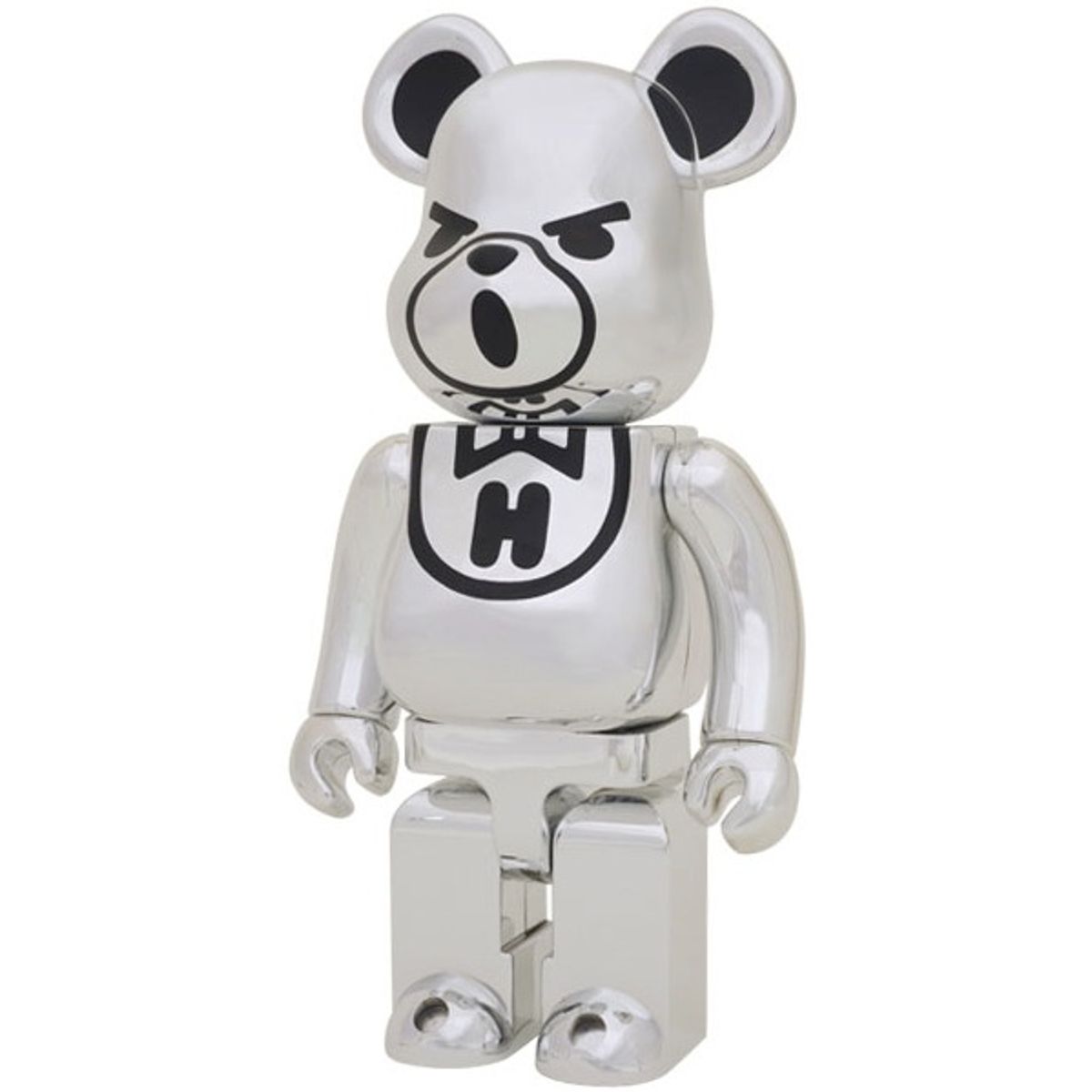 Hysteric Glamour Be@rbrick Chrome - 400%