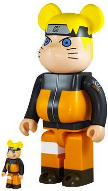Naruto Be@rbrick - 100% & 400% Set created by Shueisha