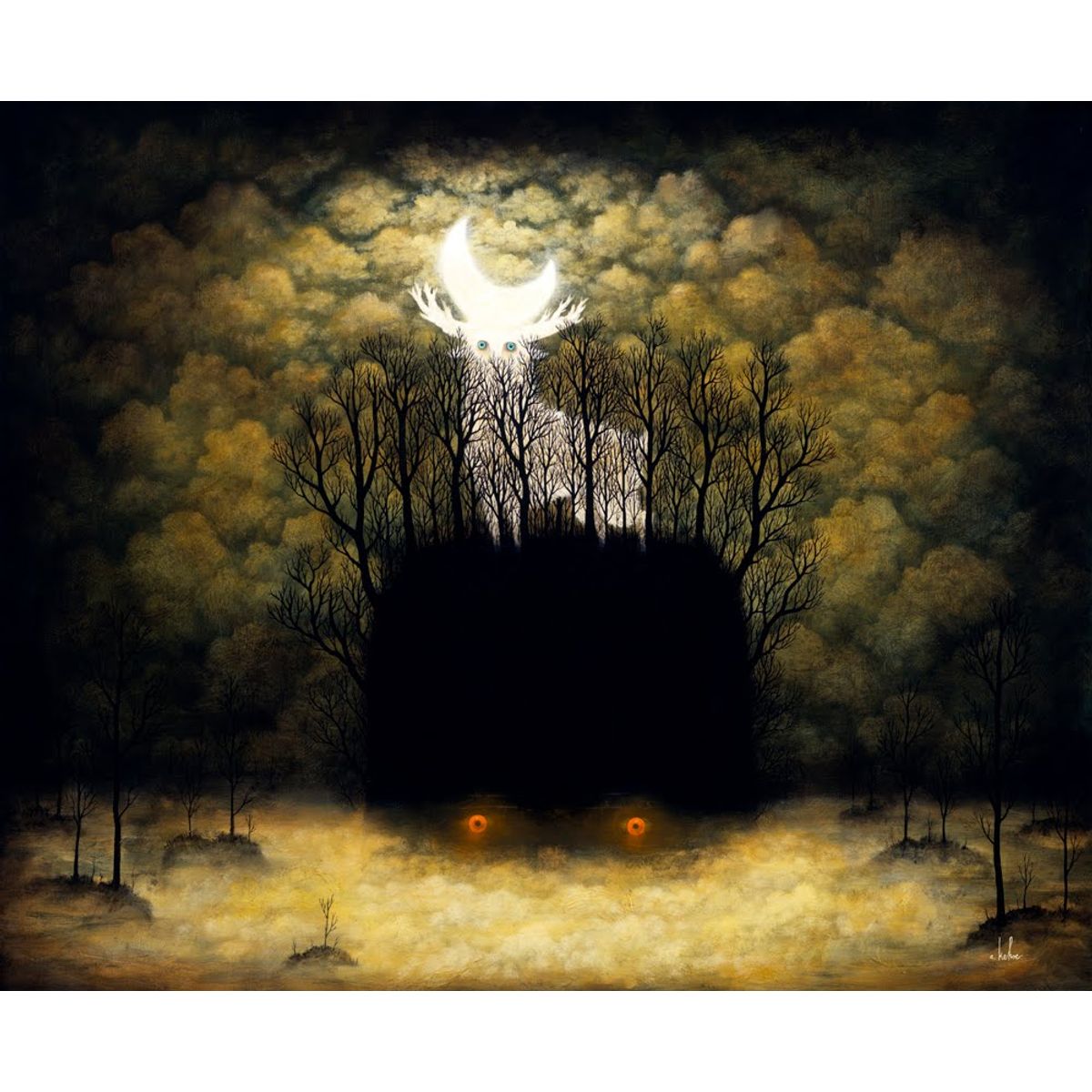 Dark and Night Radiate The Night