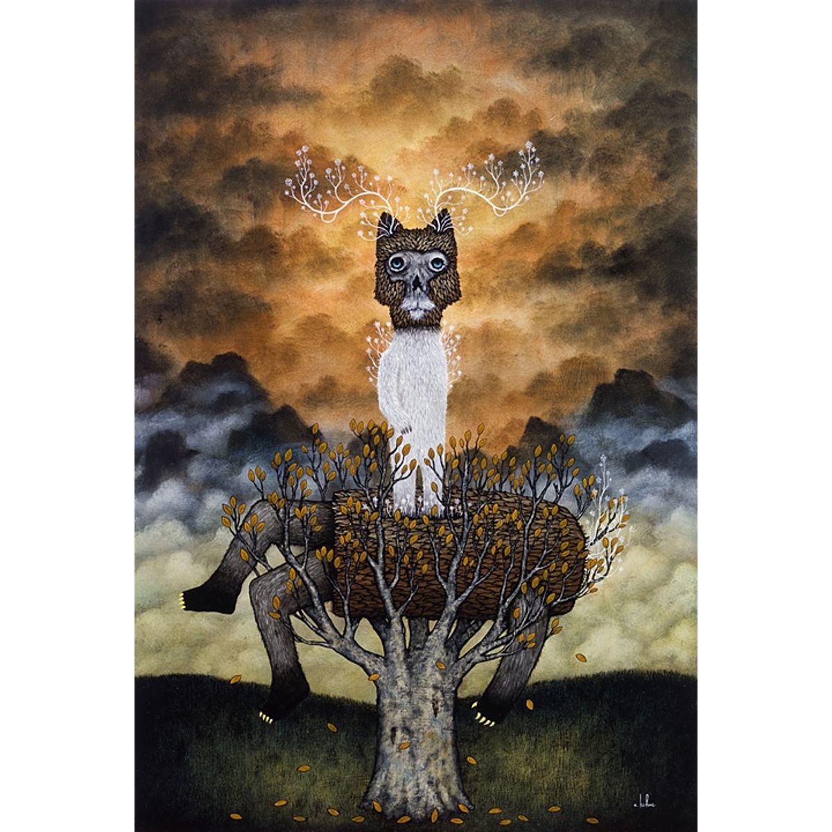 Goodness Departs the Hateful Host