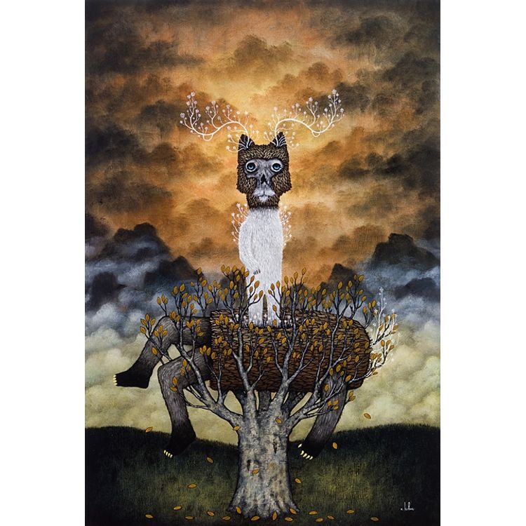 Goodness Departs the Hateful Host by Andy Kehoe