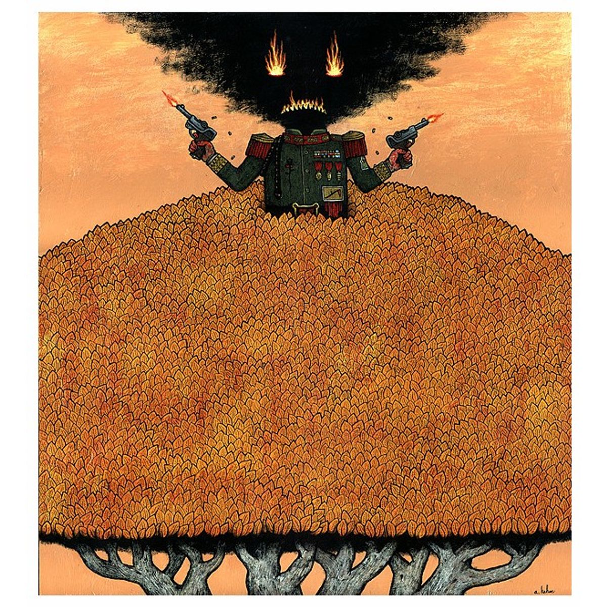 War Echoes Over the Treetops