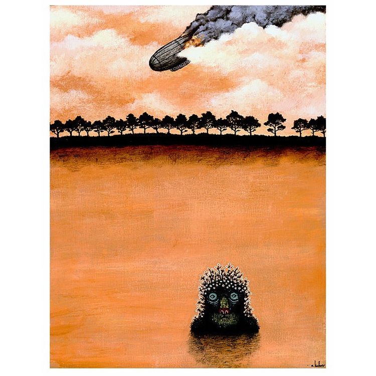 Madness Breaks the Quiet Harmony by Andy Kehoe