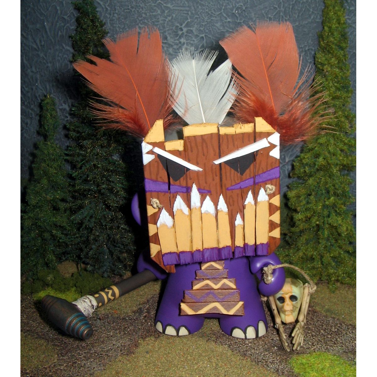 Tribal Warrior Munny