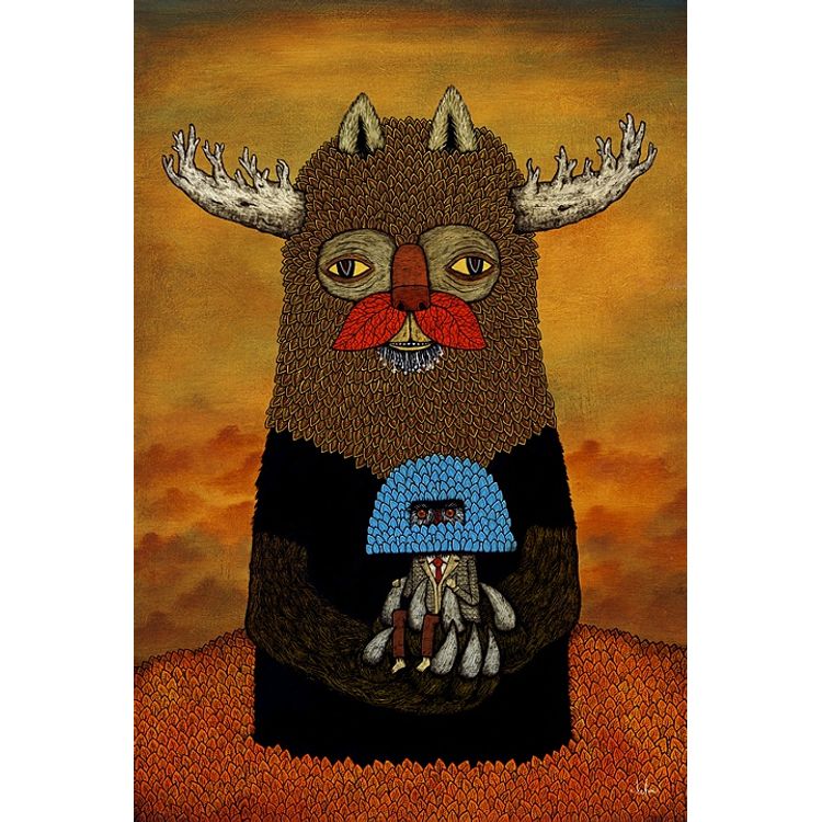 Passing Forests Bring Unlikely Companions by Andy Kehoe
