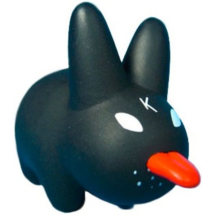 Black with Tongue by Frank Kozik