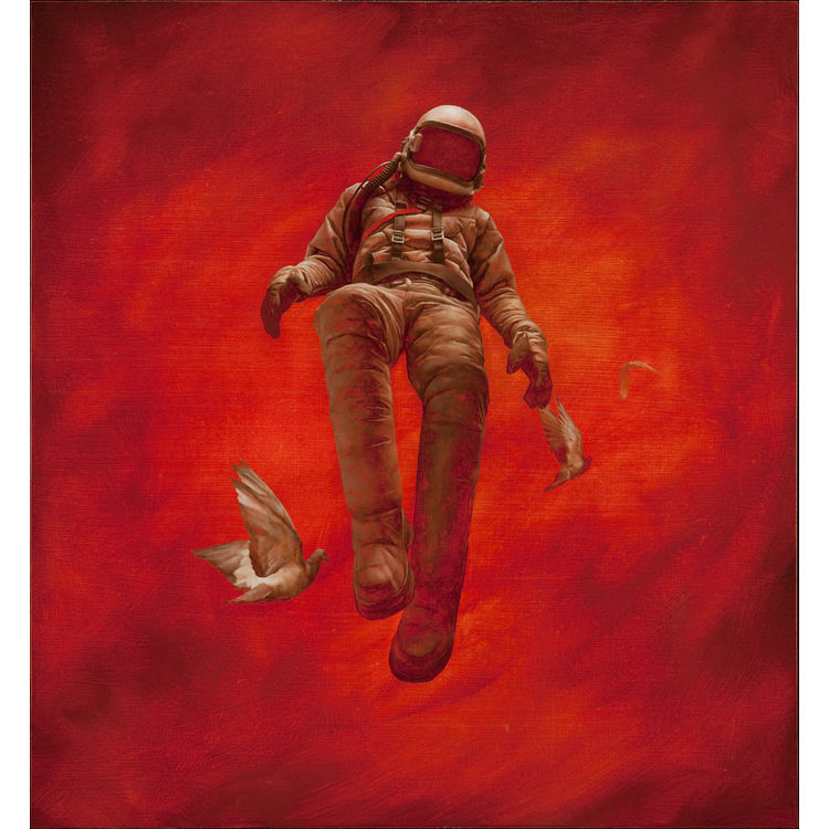 The Red Cosmonaut by Jeremy Geddes