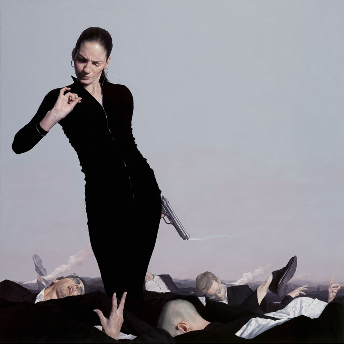 Lady Sham Inspects the Damage