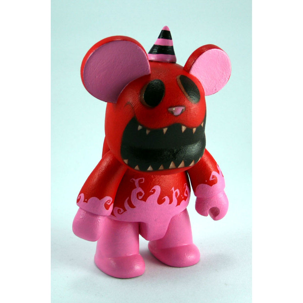 Red & Pink Bear Suit