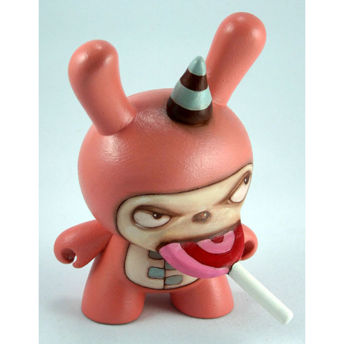 Pink Rabbit Suit, lollipop