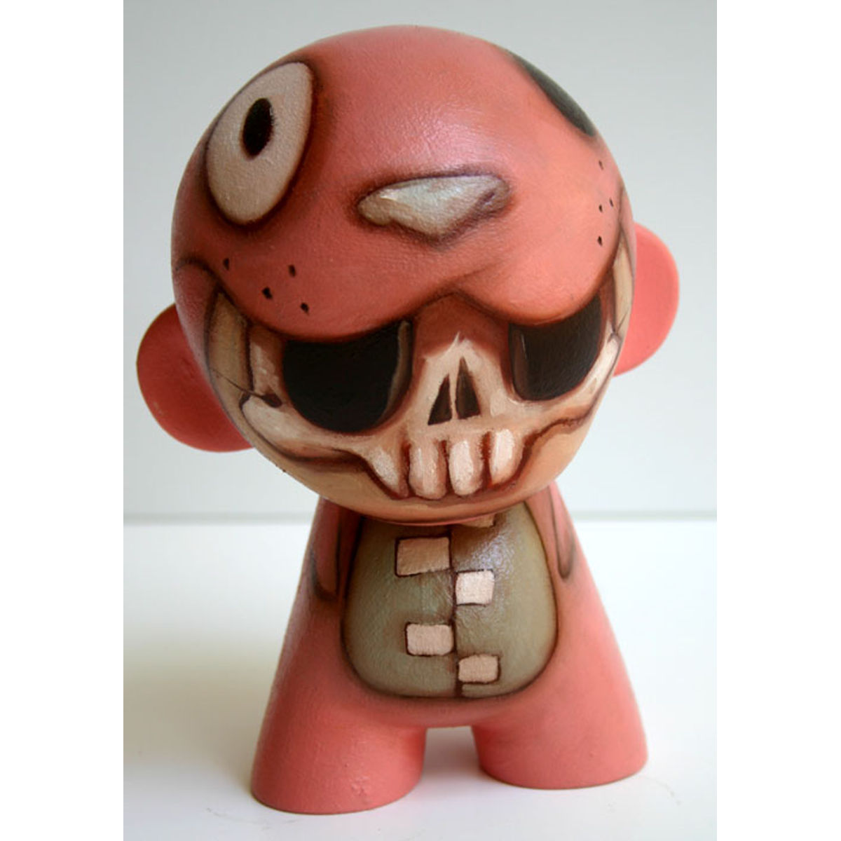 Pink BeartSuit, skull mask