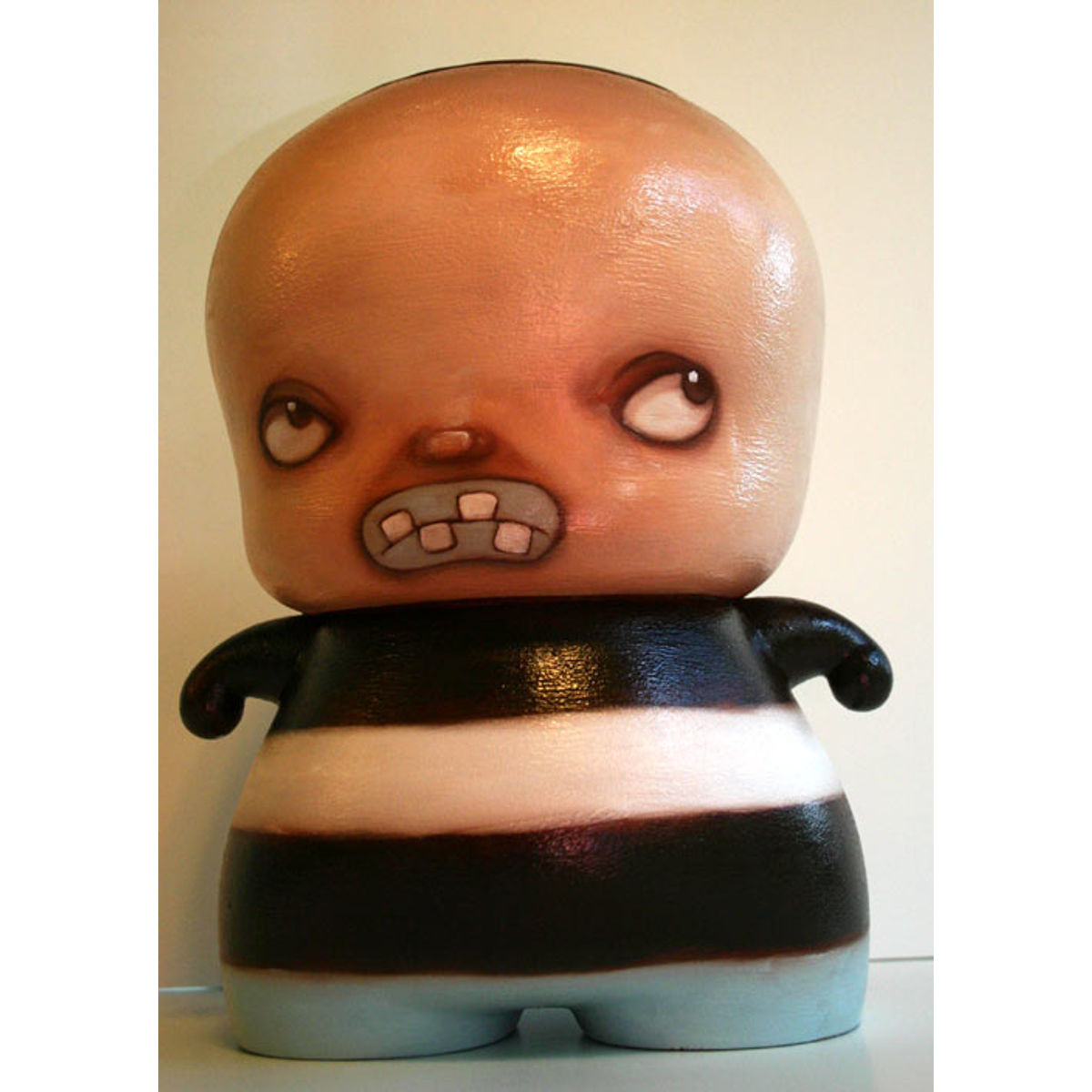 Boy in striped shirt