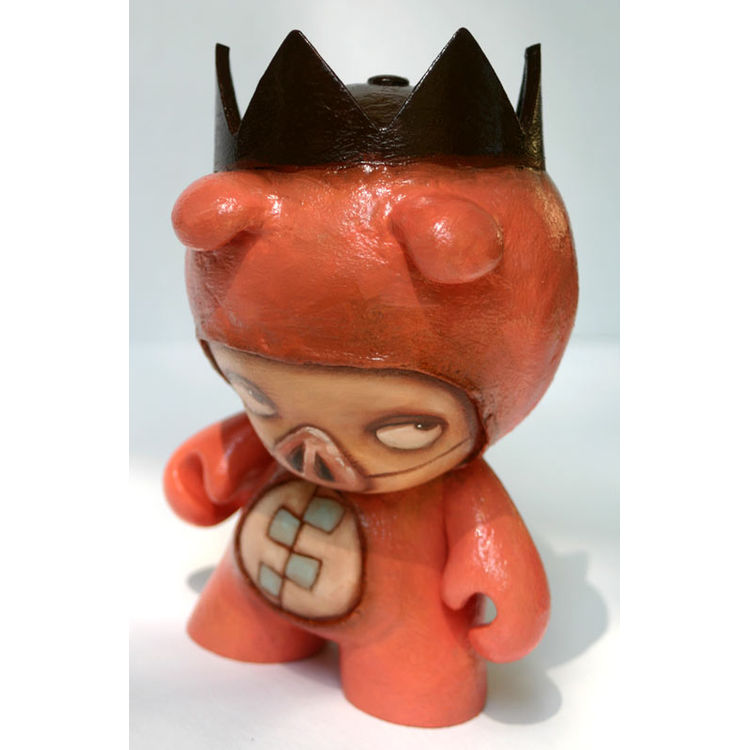 Boy in Pig Suit by Kathie Olivas