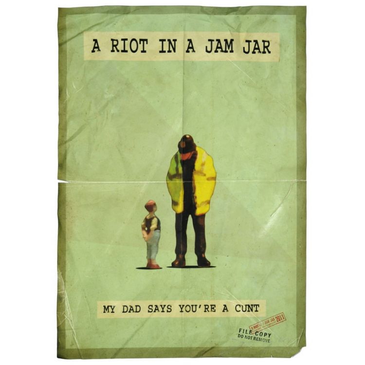 My Dad Says - Screenprint by James Cauty