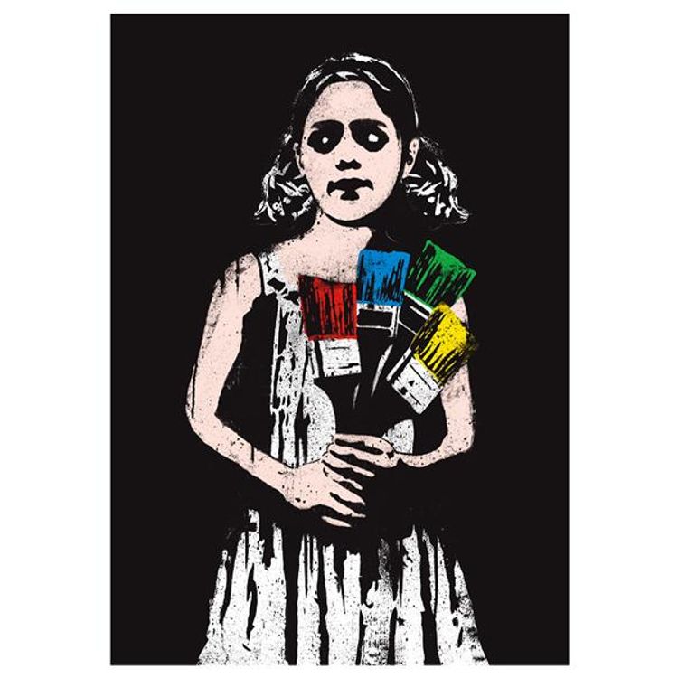 Paintbrush Girl by Dolk