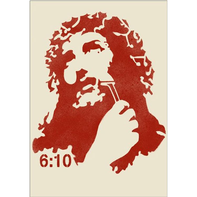 Jesus Shaves by Sixten