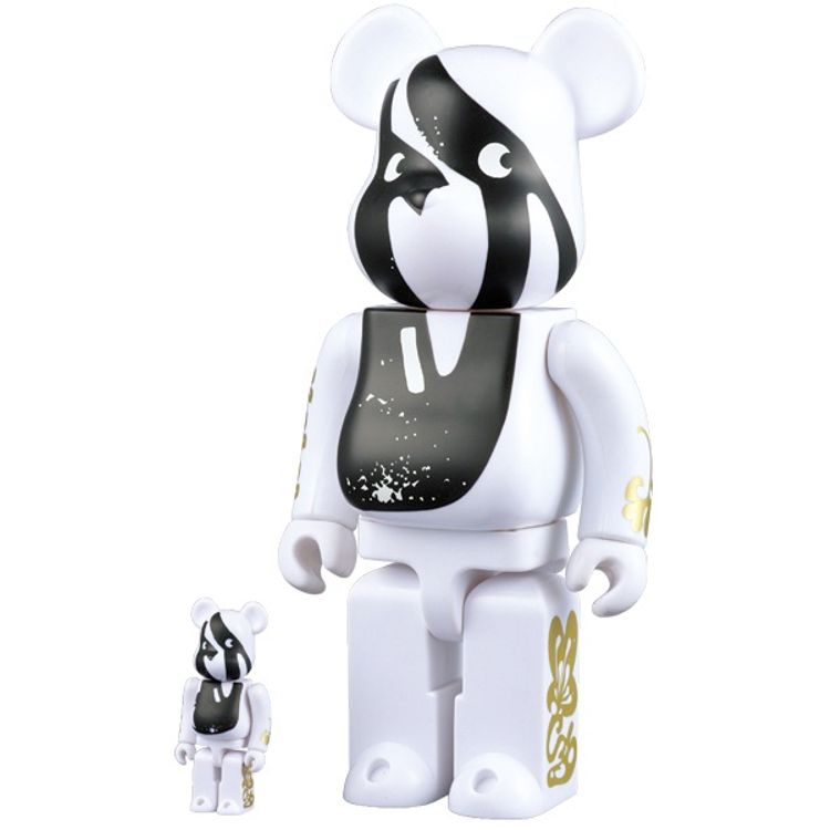 Cap & Pep Be@rbrick - 400% + 100% Set by Kuntzel + Deygas