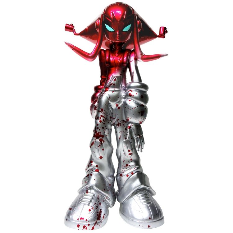 Dizign Old Skool Kaiju - Bloody by ESC Toy (Erick Scarecrow)